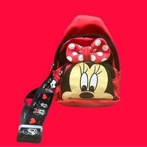 Disney Minnie Mouse Red Kids Backpack